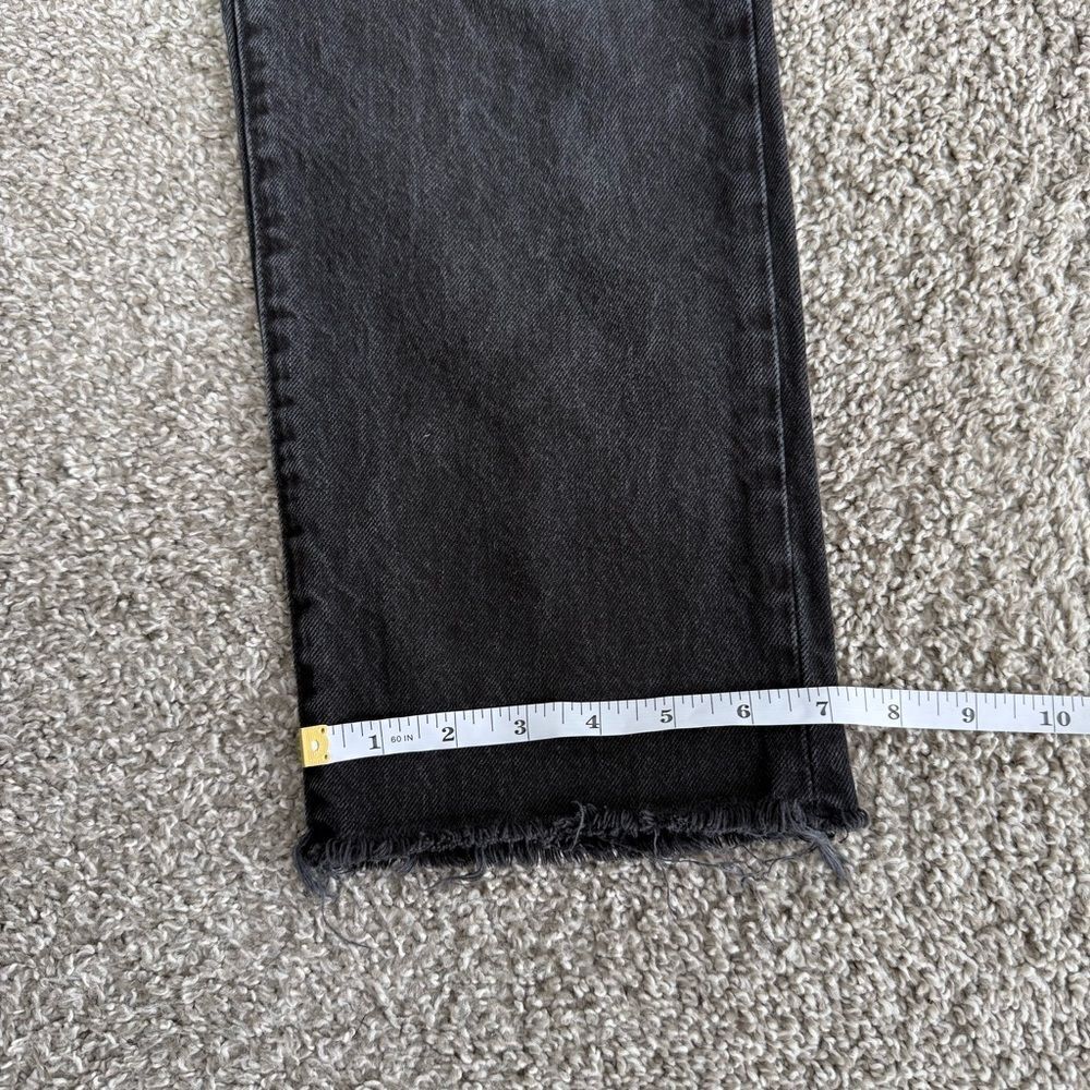 MANGO | Havana Straight Leg Black Jeans - Size 8 - Picture 15 of 15